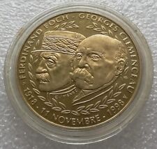Médaille foch clemenceau d'occasion  Sommesous