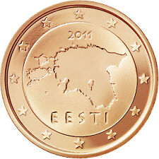 Estland einzelmünzen 2011 gebraucht kaufen  Leutkirch