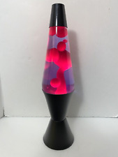 Antigo '96 16" Simplex Lava Lite Lâmpada Preta Meia-Noite #8421 21 Roxo Vermelho Real Rosa comprar usado  Enviando para Brazil