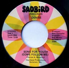 Denise 45 Canção para Juventude - 1970 Pop Vocal - Sadbird Records comprar usado  Enviando para Brazil