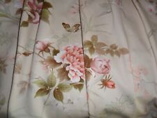Vintage pair curtains.flowers d'occasion  Estrées-Saint-Denis