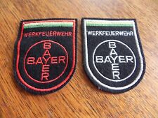 Bayer werkfeuerwehr patch gebraucht kaufen  Erkelenz
