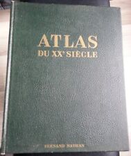 Ancien atlas xxème d'occasion  Miribel