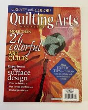 Quilting arts august for sale  PLYMOUTH