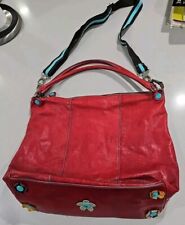 GABS HAND BAG/ TOTE CRANBERRY COLOR MADE IN ITALY for sale  Shipping to South Africa