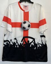 Usado, Camiseta de futebol masculina XXL branca vermelha preta futebol bola gol fãs zoológico top comprar usado  Enviando para Brazil