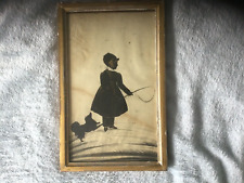 Antique silhouette girl for sale  LINCOLN