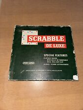 Vintage scrabble deluxe for sale  WARE