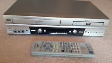 Combo de reproductor de DVD VCR VHS JVC HR-XVC25U estéreo de alta fidelidad probado funciona con control remoto , usado segunda mano  Embacar hacia Argentina