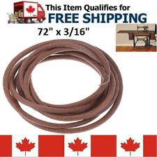 Leather Belt With Hook For Treadle Singer Sewing Machine 72" x 3/16", used for sale  Canada