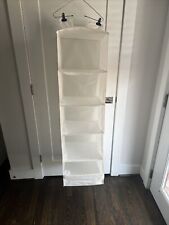 Used, IKEA SKUBB 16635 Five 5 Shelf Hanging Closet Storage Organizer 13x13x46" White for sale  Shipping to South Africa