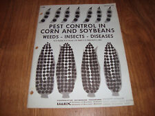 Control de plagas en maíz y soja malezas insectos enfermedades folleto A1684 segunda mano  Embacar hacia Mexico