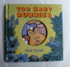 Livro de Páscoa capa dura Too Many Bunnies por Matt Novak, usado comprar usado  Enviando para Brazil