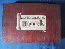 Ancien coffret aquarelles d'occasion  Vic-le-Comte