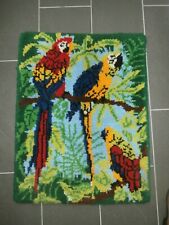 Handmade parrot rug. for sale  CARLISLE