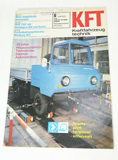 Kft Kraftfahrzeugtechnik Magazine 6 June 1976 Multicar Wartburg 353 Is 2102 na sprzedaż  Wysyłka do Poland