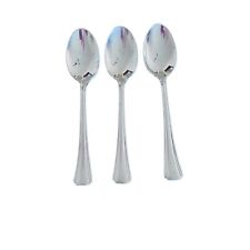 Oneida BORDEAUX Dinner TEA SPOONS Stainless Silverware Flatware Set Of 3 for sale  Shipping to South Africa