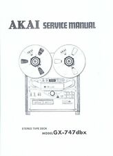 Akai service manual gebraucht kaufen  Thiede