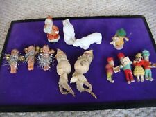 Job Lot Vintage Christmas Decorations Fairies/Polar Bears/Carol Singers Etc, used for sale  Shipping to South Africa