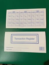 Checkbook transaction register for sale  Dresden