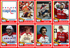 WASHINGTON CAPITALS Like 1974-75 Set Style CUSTOM MADE Hockey Cards YOU PICK, używany na sprzedaż  Wysyłka do Poland