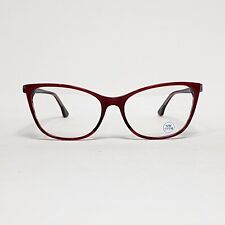 NW 77. "Sofa" Damskie owalne kocie okulary w kolorze czerwonym / bordowym blaknięciu | Rozmiar: 55mm na sprzedaż  Wysyłka do Poland