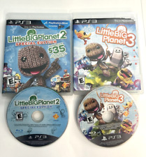 PS3 Little Big Planet Lote de 2: 2 e 3 Edição Especial - Testado e Funcionando! comprar usado  Enviando para Brazil