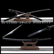 handmade Black Folded Steel Japanese Samurai Sword katana Full Tang Sharp Blade for sale  Shipping to South Africa