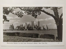 Cartão postal fotográfico vintage Manhattan Skyline - Ilha do Governador Nova York comprar usado  Enviando para Brazil