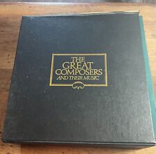 The Great Composers And Their Music X 20 LP -NM/NM/BOX-VG+ comprar usado  Enviando para Brazil