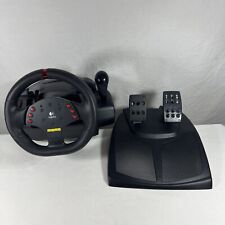 Logitech MOMO Racing Wheel Force Feedback USB Wheel And Pedals  TESTED for sale  Shipping to South Africa