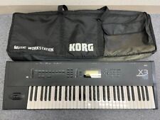 Teclado sintetizador KORG X3 ESTACIÓN DE TRABAJO DE MÚSICA 61 teclas probadas en JAPÓN, usado segunda mano  Embacar hacia Argentina