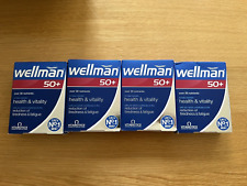4 X Caixas Vitabiotics Wellman 50+ Plus - 30 Comprimidos por Caixa - FEV 26 EXP comprar usado  Enviando para Brazil