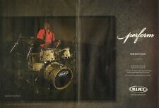 Usado, 2006 2 piezas anuncio impreso Mapex Pro M serie Kit de batería con Herlin Riley de Winton Marsalis segunda mano  Embacar hacia Mexico