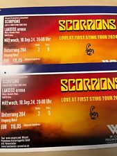 Topkarten scorpions köln gebraucht kaufen  Kreuzau