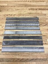 Lot of 8 moulder cutter head replacement knives A-3, used for sale  Huntington Beach
