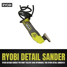 RYOBI DS1200 Corded You Won't Believe How Affordable This RYOBI Detail Sander k1, used for sale  Shipping to South Africa