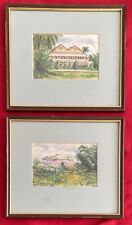 Pair original watercolours for sale  STOURBRIDGE