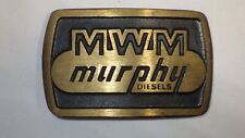 Fivela de cinto de latão MWM Murphy catálogo de peças de motor diesel empresa por Dynabuckle comprar usado  Enviando para Brazil