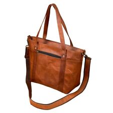 Bolsa tote feminina casual laptop ombro tiracolo couro bolsa satchel comprar usado  Enviando para Brazil