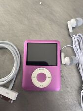 Usado, Apple iPod Nano 3ra generación. A1236. 8 GB. Batería nueva rosa. Nuevo. LCD segunda mano  Embacar hacia Mexico