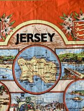 Jersey map cotton for sale  DUNMOW