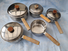 stainless steel pan set for sale  CRANBROOK