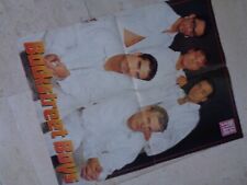 GRANDE Fabuloso BACKSTREET BOYS Vintage Anos 2000 Cartaz de Revista Gigante Natureza Humana comprar usado  Enviando para Brazil