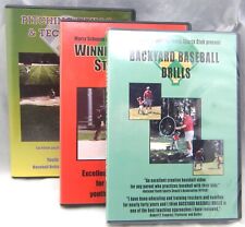 baseball training dvd bundle for sale  Tifton