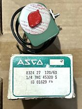 ASCO Red-Hat 832427 válvula solenóide 1/4" tubo ar gás 100 psi 3 vias caixa aberta FOTOS comprar usado  Enviando para Brazil