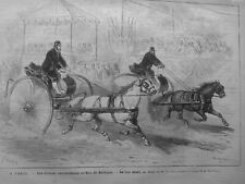 1878 sulky courses d'occasion  France