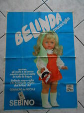 Poster bambola belinda usato  Torino