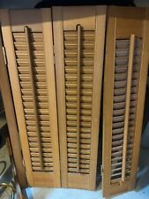 Vintage wooden louvered for sale  Clarks Summit