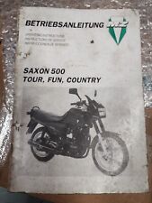 Saxon 500 tour gebraucht kaufen  Postbauer-Heng